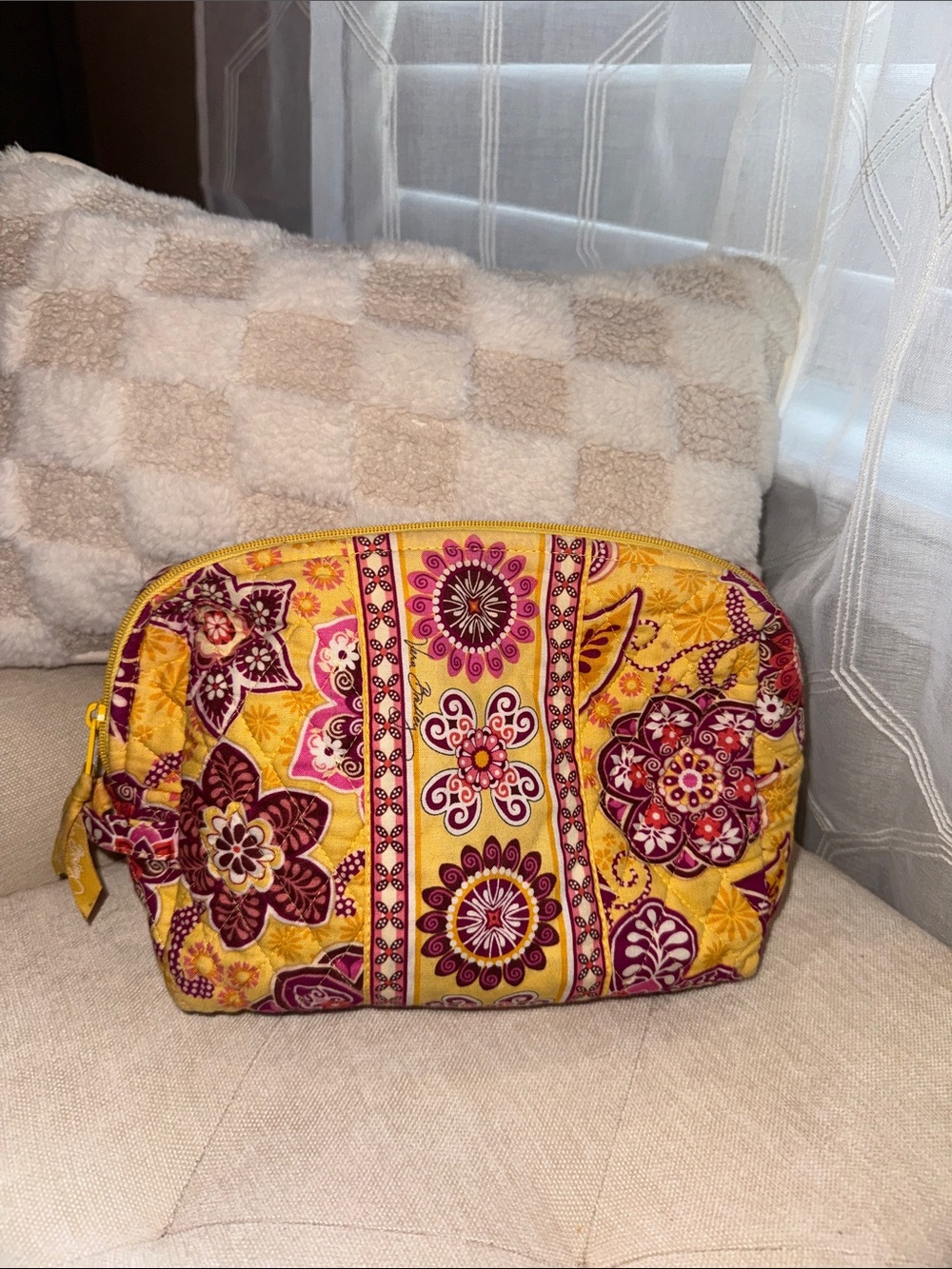 Vera Bradley Paisley Cosmetic Bag